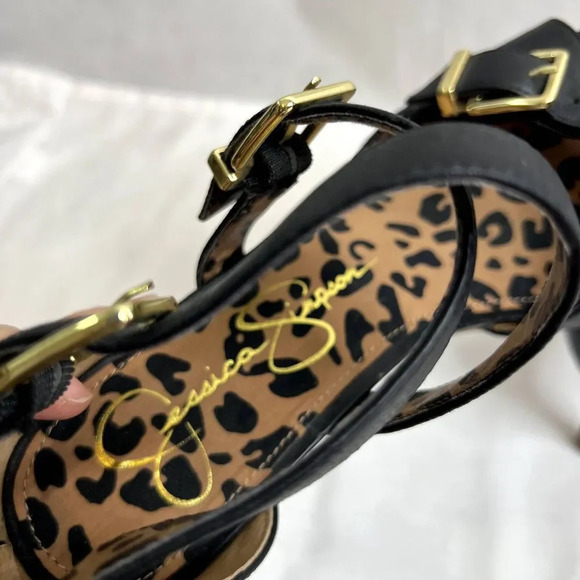 Jessica Simpson Strappy High Heel Pumps Size 9.5B - Picture 8 of 11